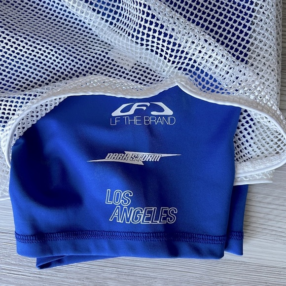 LF mesh overlay bike shorts size XS NWT - Picture 11 of 16